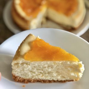 Peach Cheesecake